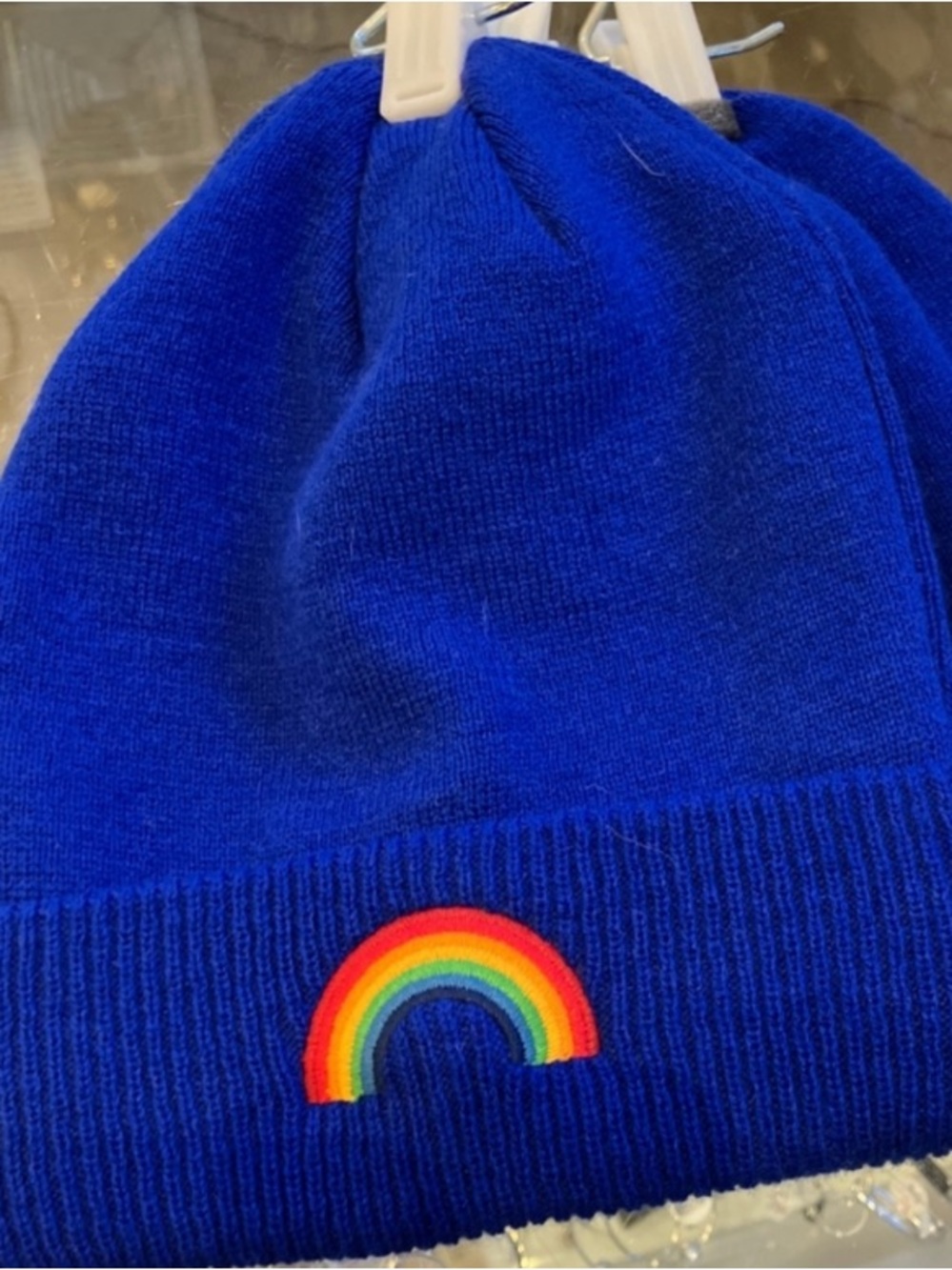 ❤️ Aviator Nation Rainbow Beanie Skull Cap Hat One Size NWOT